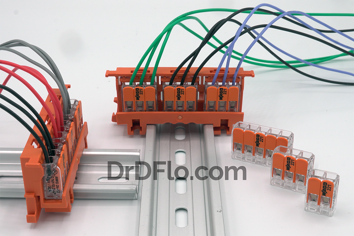 Laminated wire wraps for labeling wires in electrical cabinet