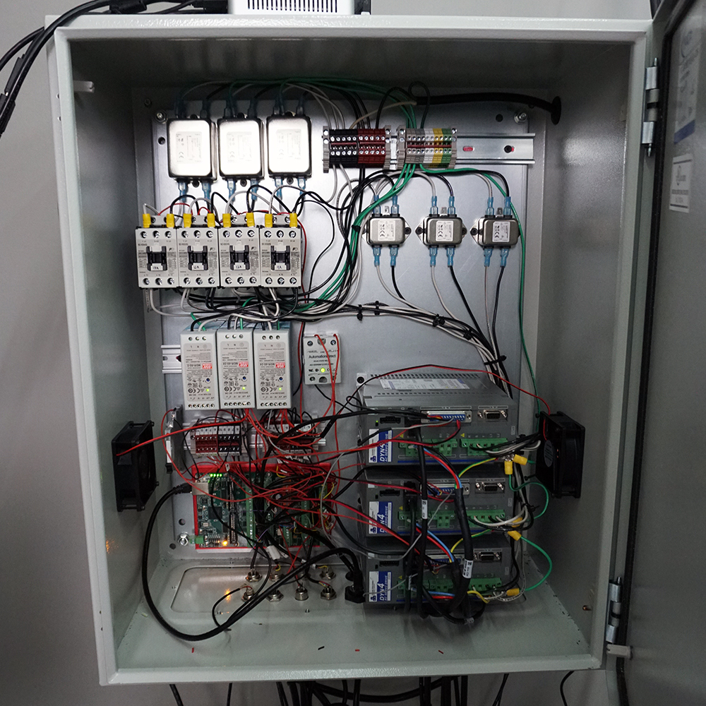 simple cnc control cabinet